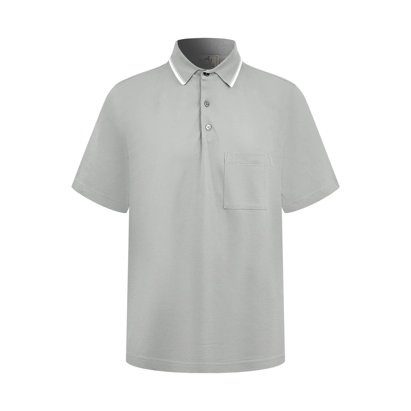 Hermes Paris Polo Light Gray H 1: H 2: ： 1:1 H ： Size： S M L XL ： BB 853